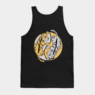 Yin Yang tigers Tank Top